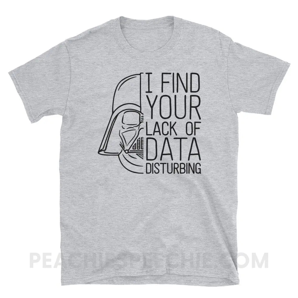 Vader Classic Tee - Sport Grey / S - T-Shirts & Tops peachiespeechie.com