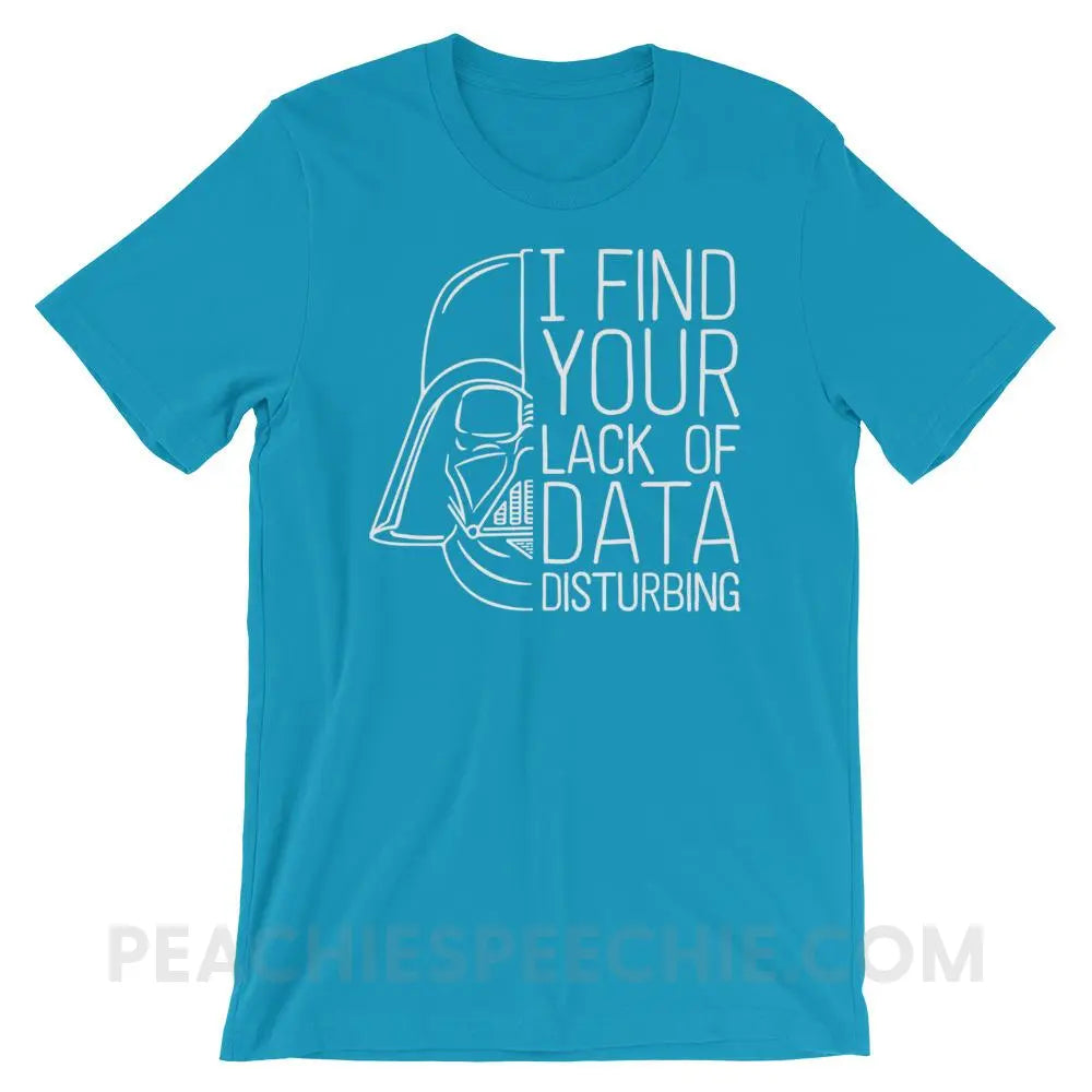 Vader Premium Soft Tee - Aqua / S - T-Shirts & Tops peachiespeechie.com