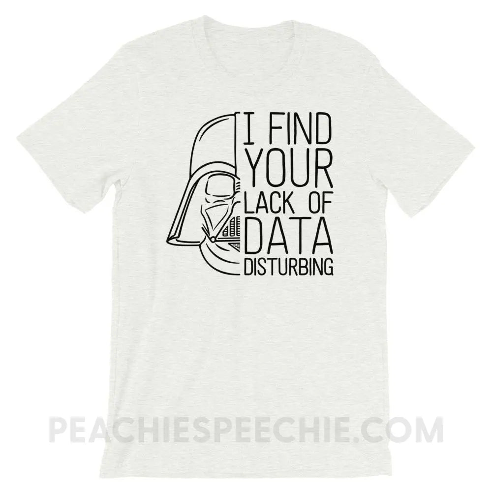 Vader Premium Soft Tee - Ash / S - T-Shirts & Tops peachiespeechie.com