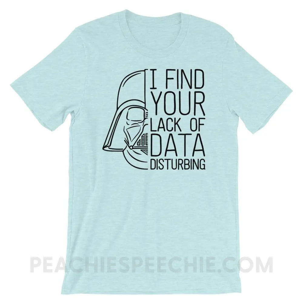 Vader Premium Soft Tee - Heather Prism Ice Blue / XS - T-Shirts & Tops peachiespeechie.com