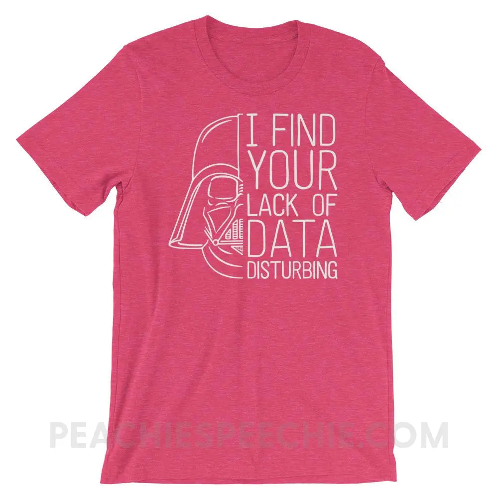 Vader Premium Soft Tee - Heather Raspberry / S - T-Shirts & Tops peachiespeechie.com