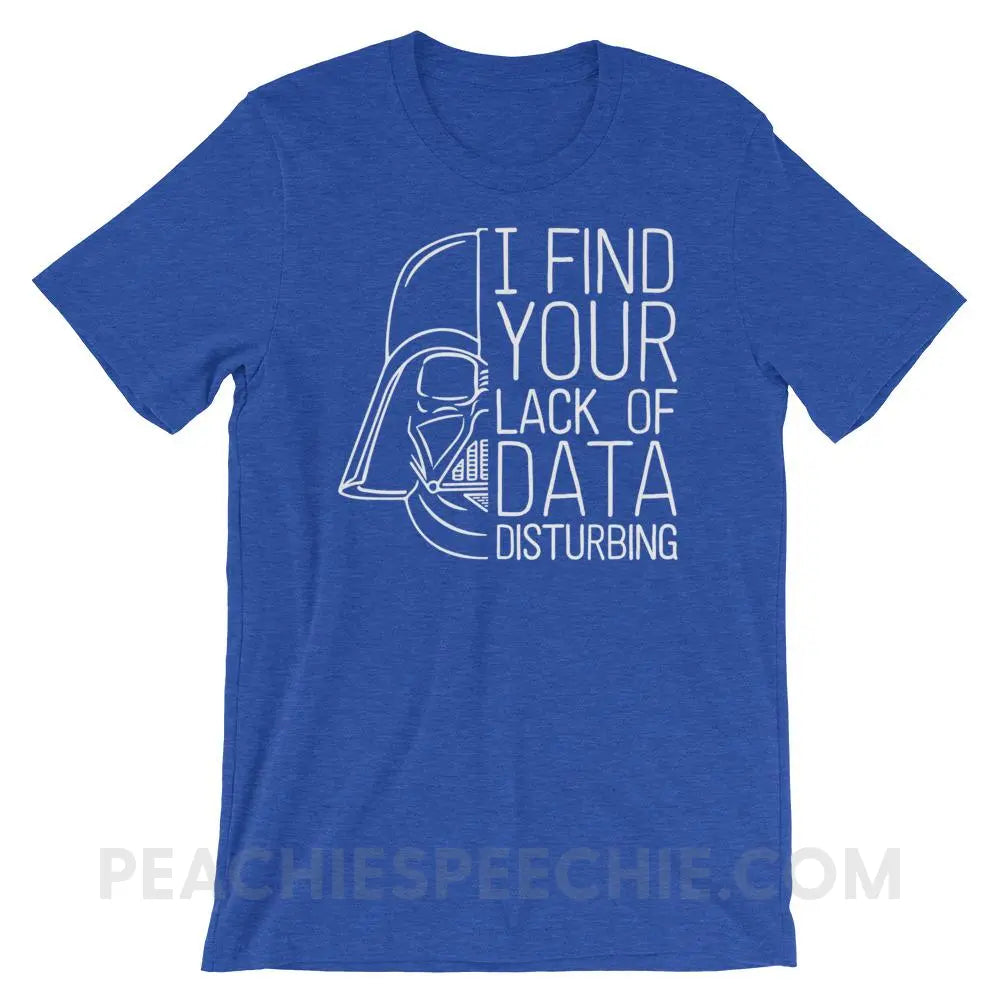 Vader Premium Soft Tee - Heather True Royal / S - T-Shirts & Tops peachiespeechie.com