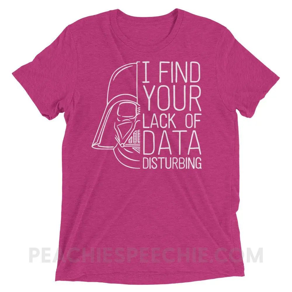 Vader Tri-Blend Tee - Berry Triblend / XS - T-Shirts & Tops peachiespeechie.com