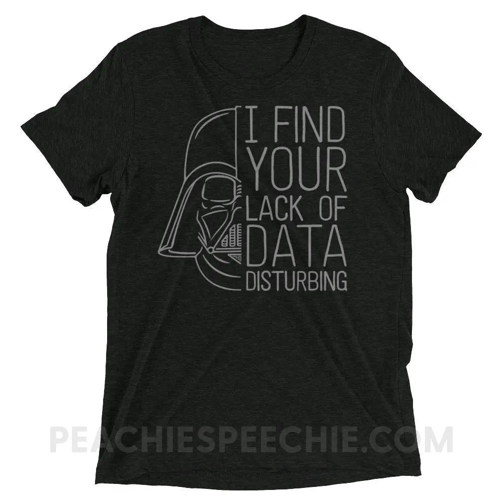 Vader Tri-Blend Tee - Charcoal-Black Triblend / XS - T-Shirts & Tops peachiespeechie.com