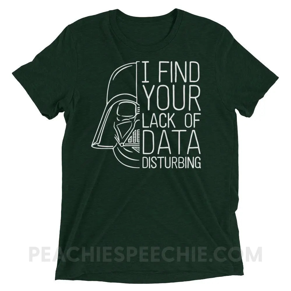 Vader Tri-Blend Tee - Emerald Triblend / XS - T-Shirts & Tops peachiespeechie.com