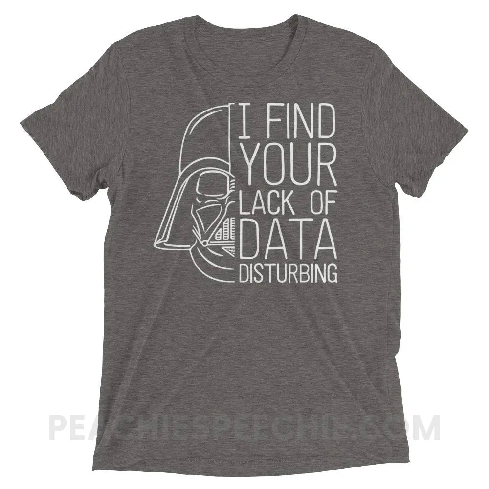 Vader Tri-Blend Tee - Grey Triblend / XS - T-Shirts & Tops peachiespeechie.com