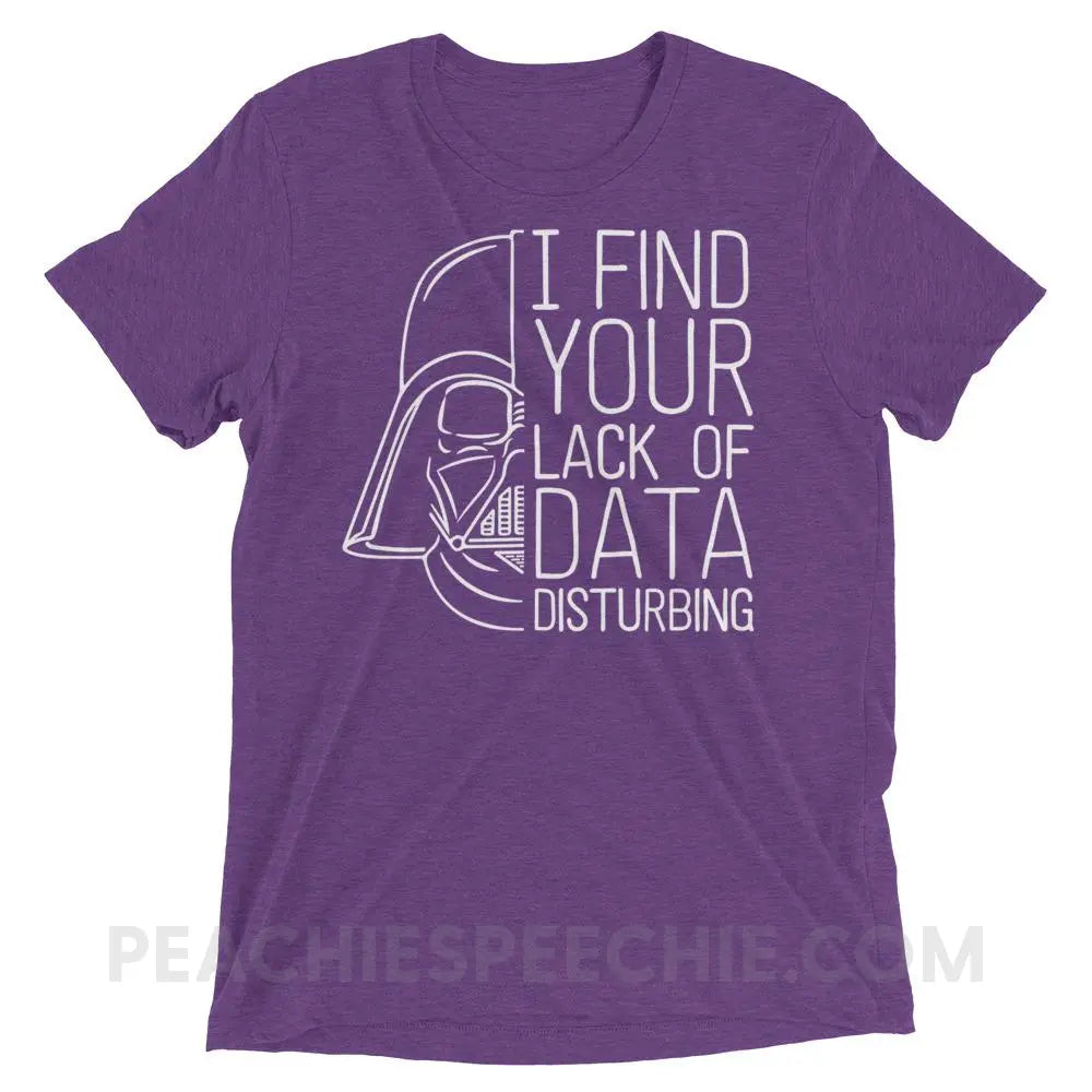 Vader Tri-Blend Tee - Purple Triblend / XS - T-Shirts & Tops peachiespeechie.com