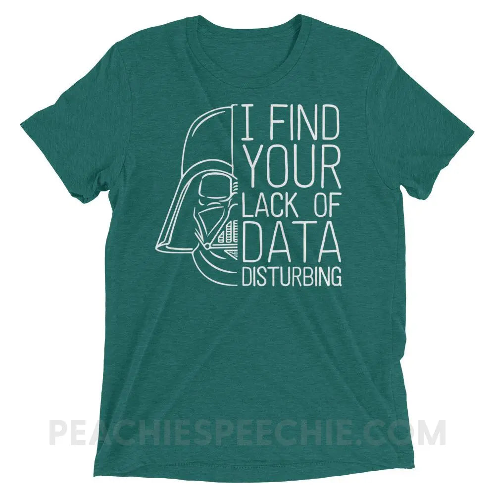 Vader Tri-Blend Tee - Teal Triblend / XS - T-Shirts & Tops peachiespeechie.com