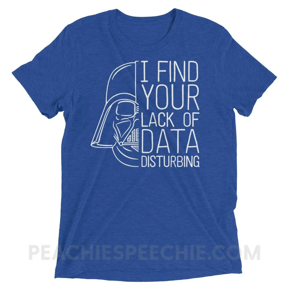 Vader Tri-Blend Tee - True Royal Triblend / XS - T-Shirts & Tops peachiespeechie.com