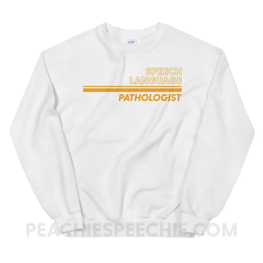 Vintage Stripes SLP Classic Sweatshirt - White / S - Hoodies & Sweatshirts peachiespeechie.com