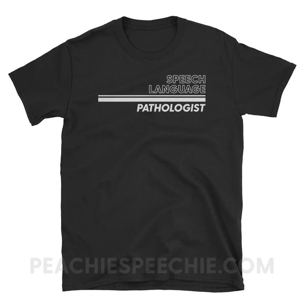Vintage Stripes SLP Classic Tee - Black / S - T-Shirts & Tops peachiespeechie.com