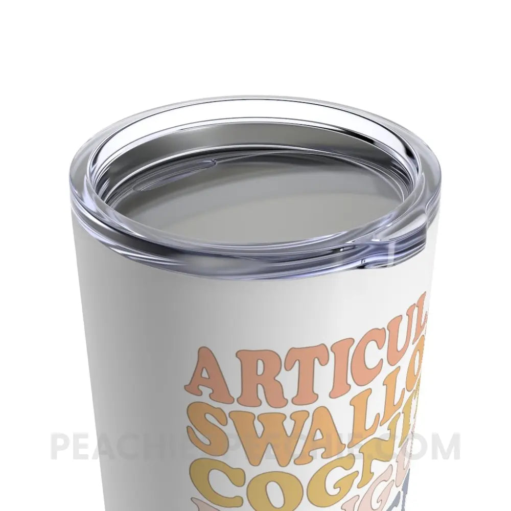 Wavy Speech Stuff Tumbler - Mug peachiespeechie.com