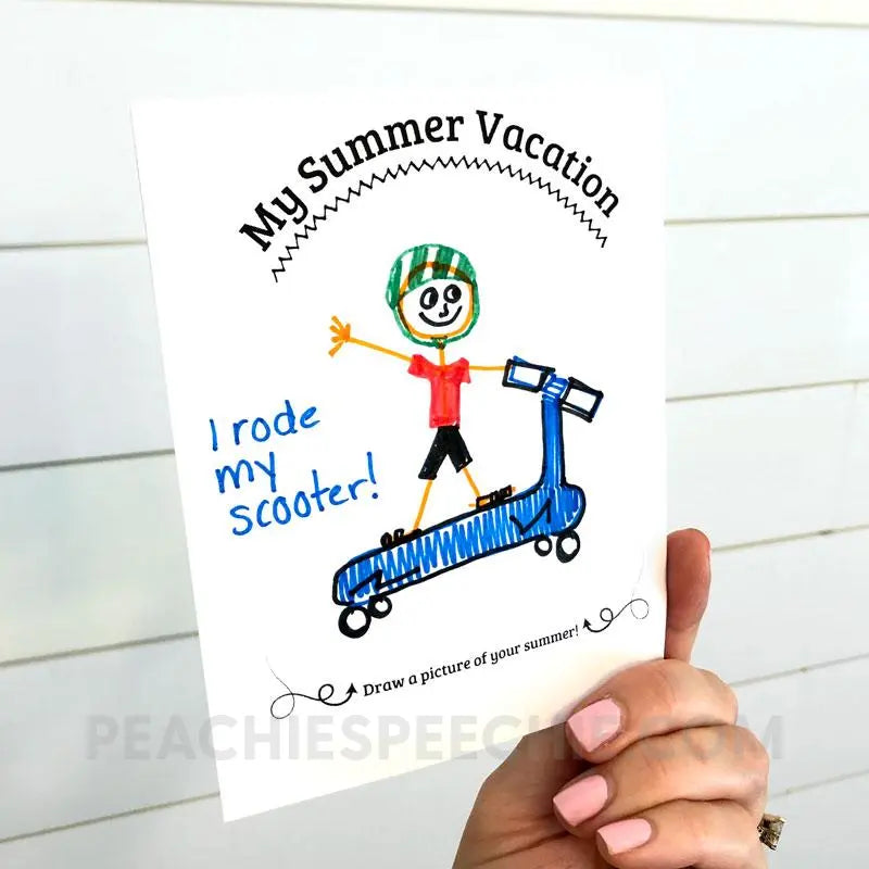 Welcome to Speech Therapy Foldable Booklets - Materials peachiespeechie.com