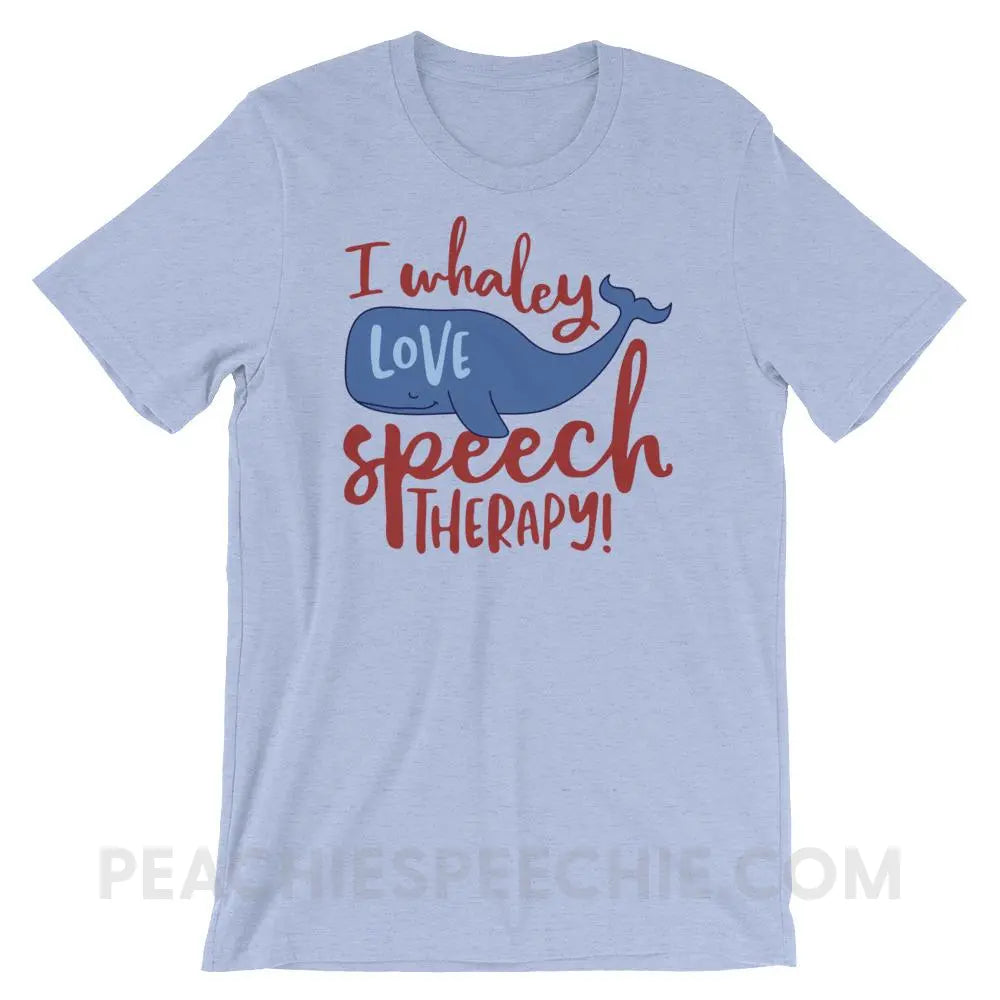 Whaley Love Speech Premium Soft Tee - T-Shirts & Tops peachiespeechie.com