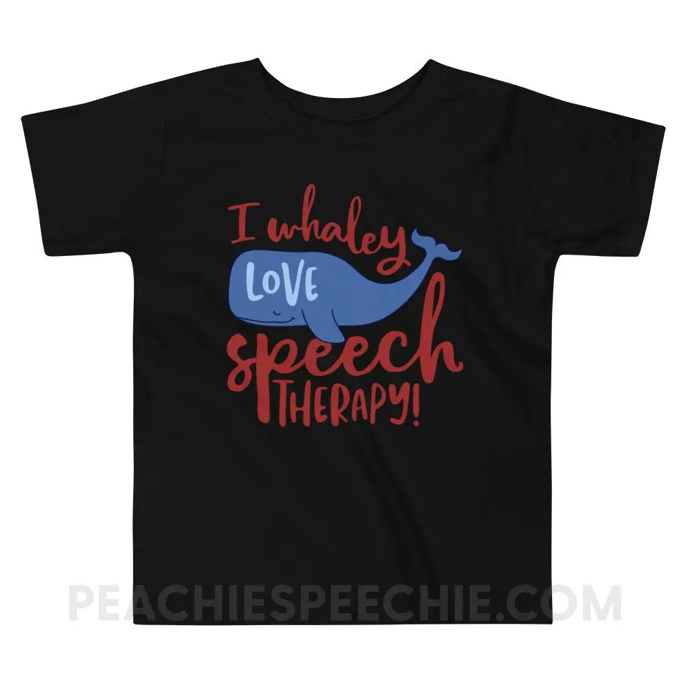 Whaley Love Speech Toddler Shirt - Black / 2T - Youth & Baby peachiespeechie.com
