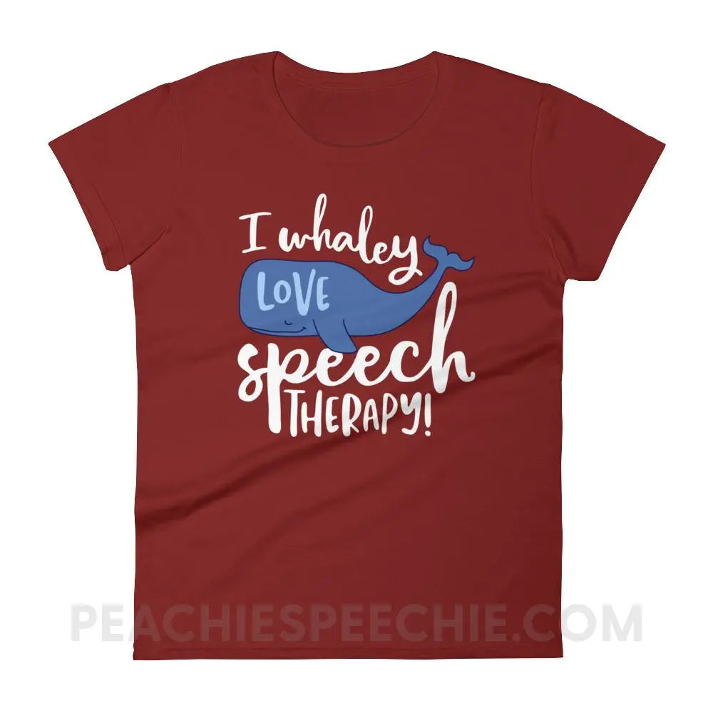 Whaley Love Speech Women’s Trendy Tee - T-Shirts & Tops peachiespeechie.com