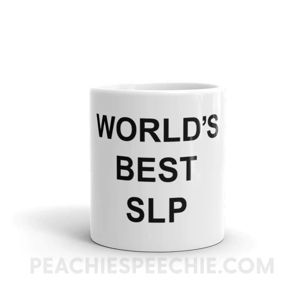 World’s Best SLP Coffee Mug - Mugs peachiespeechie.com