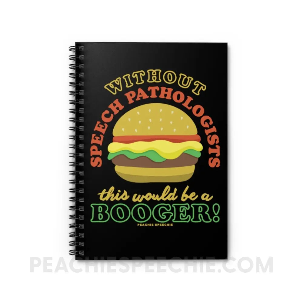 Booger Burger Notebook - Journals & Notebooks peachiespeechie.com