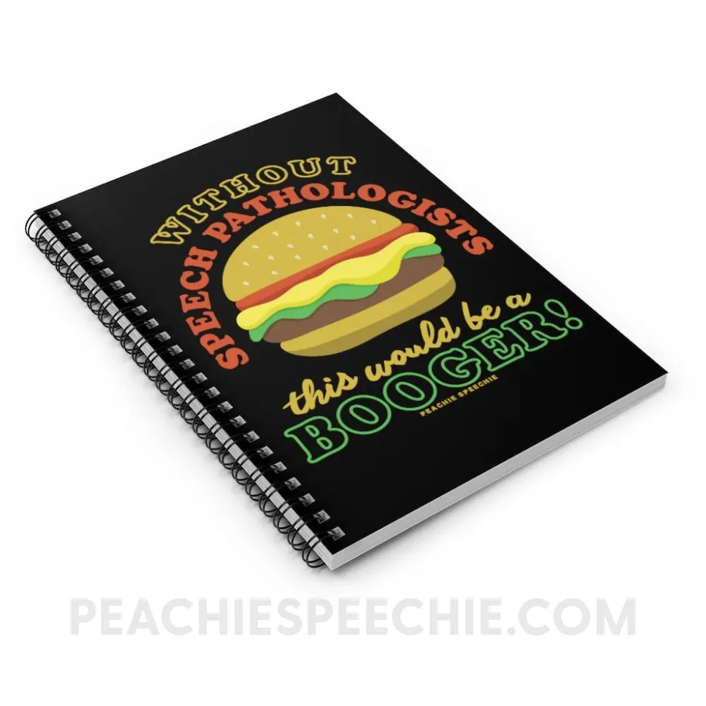 Booger Burger Notebook - Journals & Notebooks peachiespeechie.com