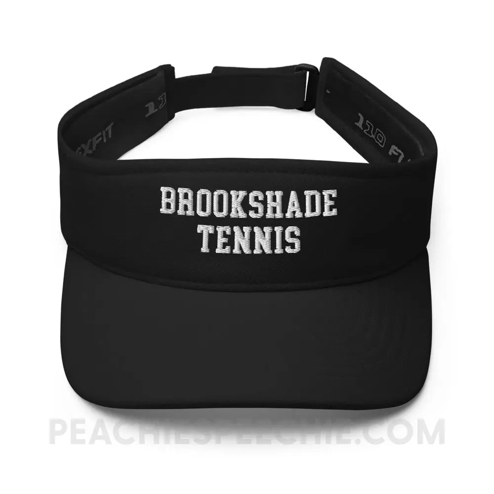 Brookshade Tennis Visor - Black - custom product peachiespeechie.com