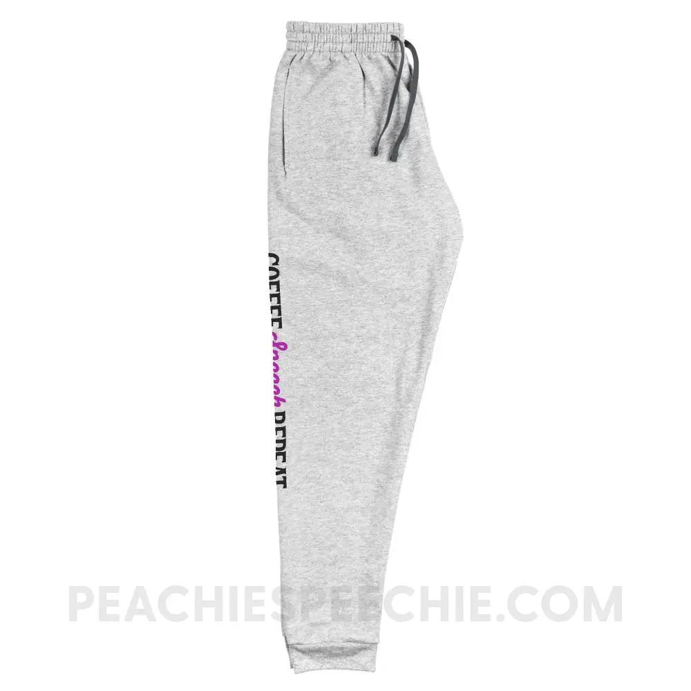 Coffee Speech Repeat Comfy Joggers - Sweatpants peachiespeechie.com