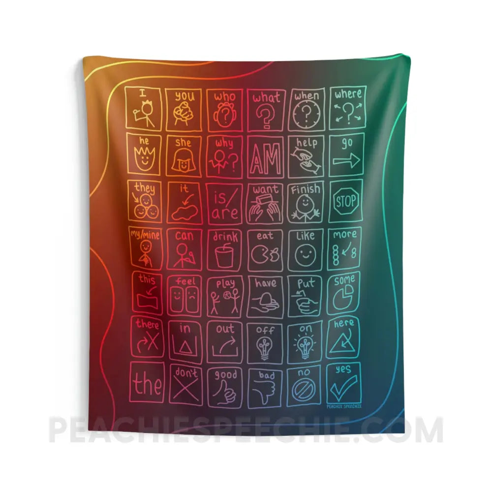 Core Board Tapestry - 68’ × 80’ - Home Decor peachiespeechie.com