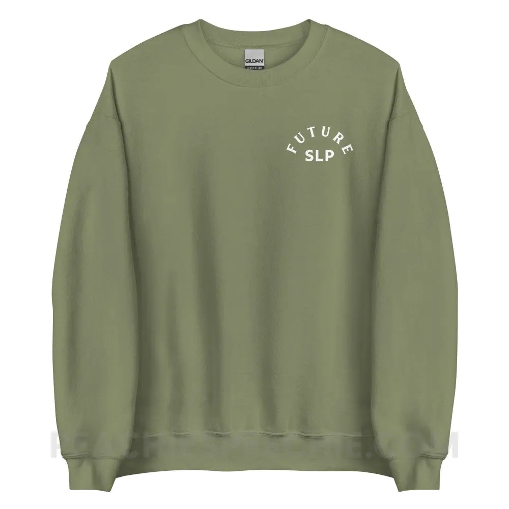 Future Speech-Language Pathologist Classic Sweatshirt - peachiespeechie.com