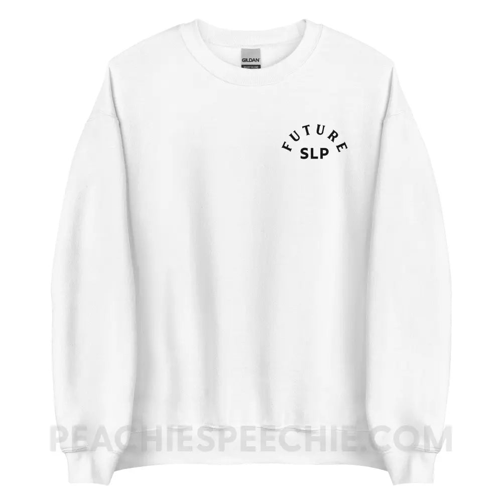 Future Speech-Language Pathologist Classic Sweatshirt - peachiespeechie.com