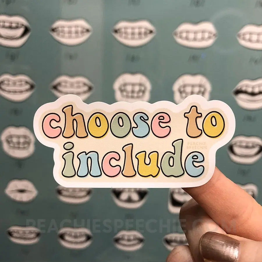 Inclusivity & Kindness Stickers - peachiespeechie.com
