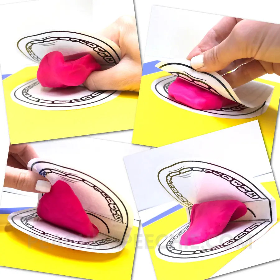 Paper Mouth Model - Materials peachiespeechie.com