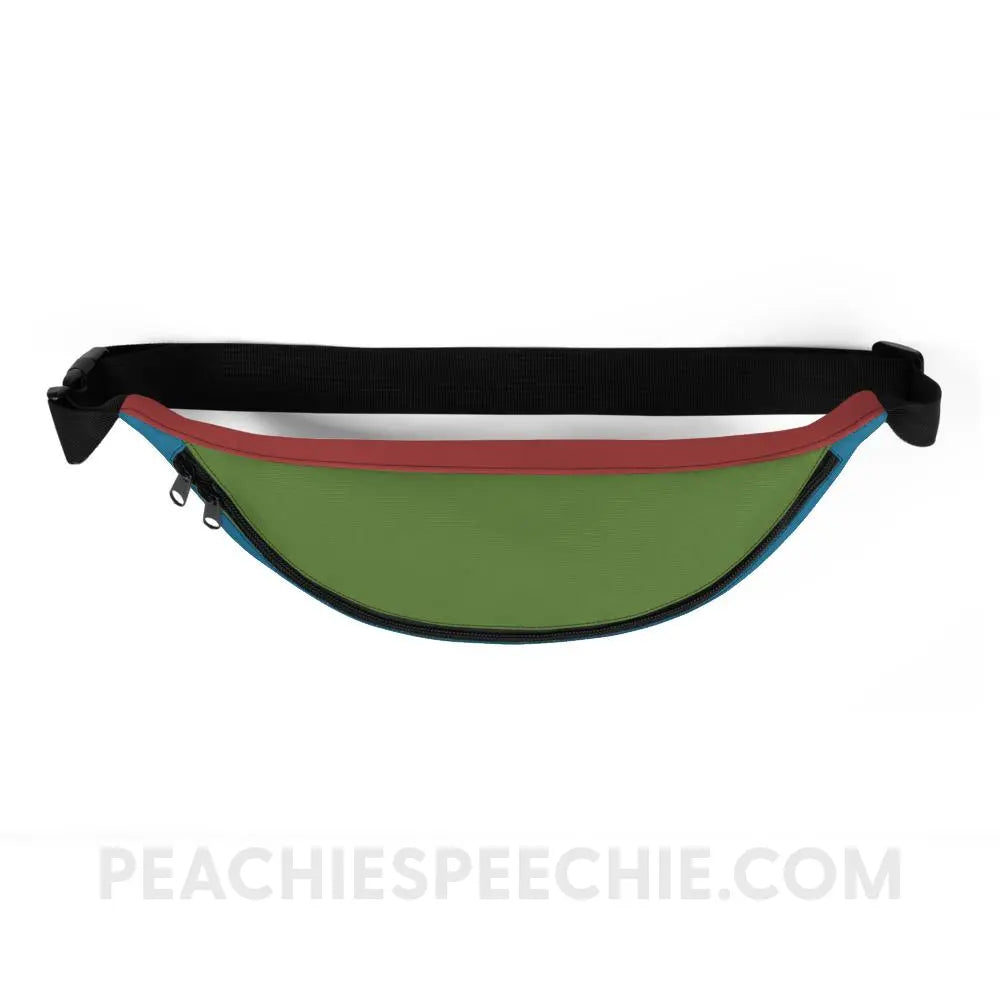 Retro Muted Color Block Fanny Pack - Packs peachiespeechie.com