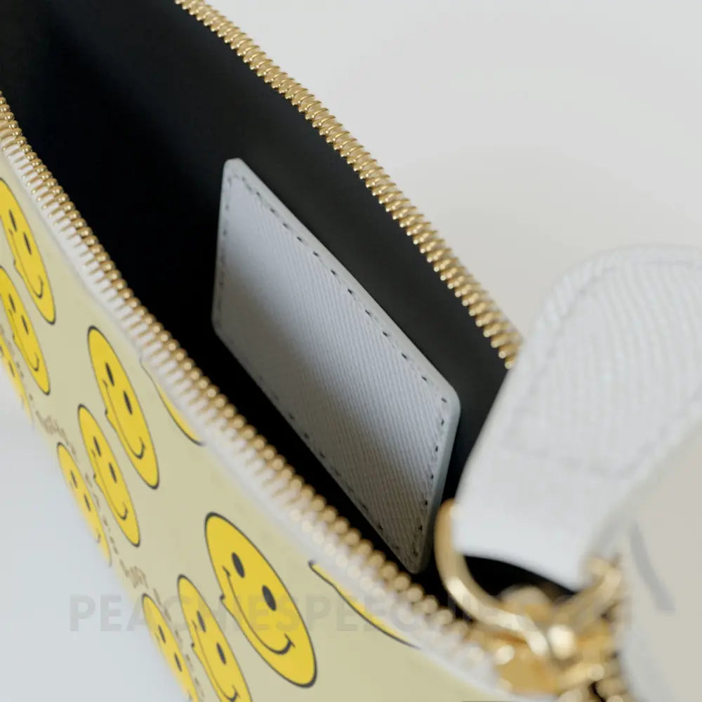 Smiley Face Speech Bubble Tiny Clutch - Bags peachiespeechie.com