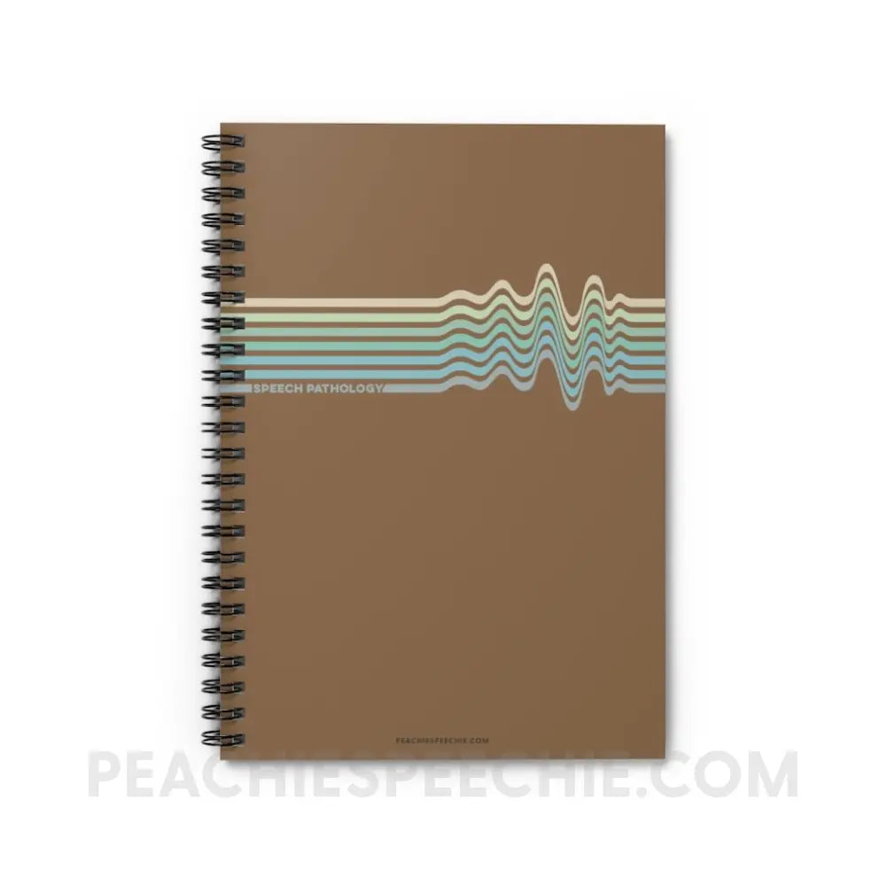 Sound Waves Notebook - Paper products peachiespeechie.com