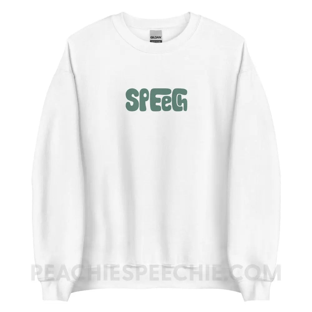 Speech Language Pathology Smush Classic Sweatshirt - peachiespeechie.com