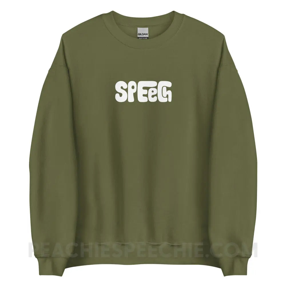 Speech Language Pathology Smush Classic Sweatshirt - peachiespeechie.com
