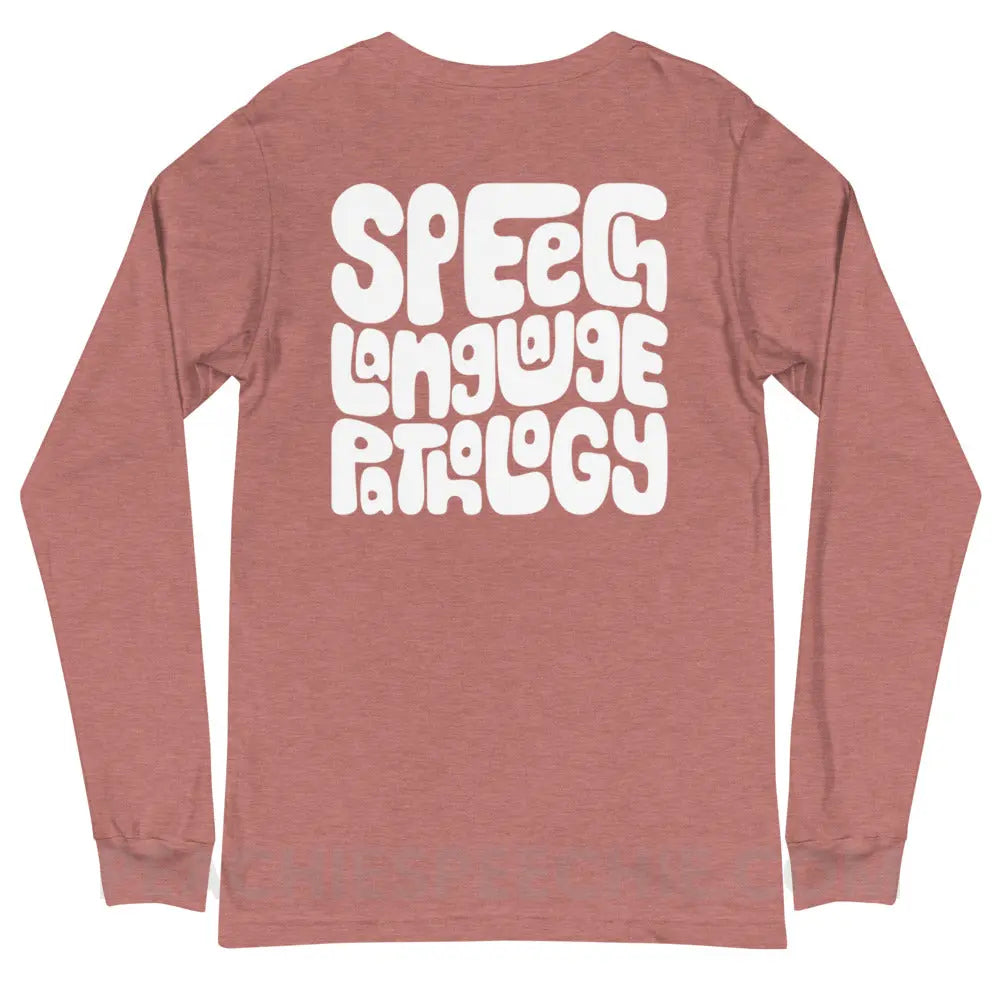 Speech Language Pathology Smush Premium Long Sleeve - peachiespeechie.com