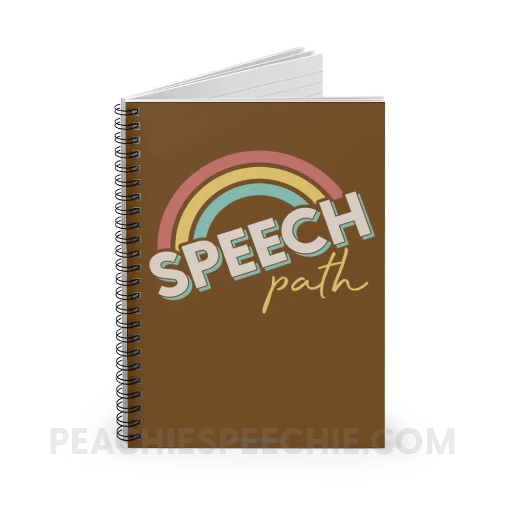 Speech Path Rainbow Notebook - Paper products peachiespeechie.com