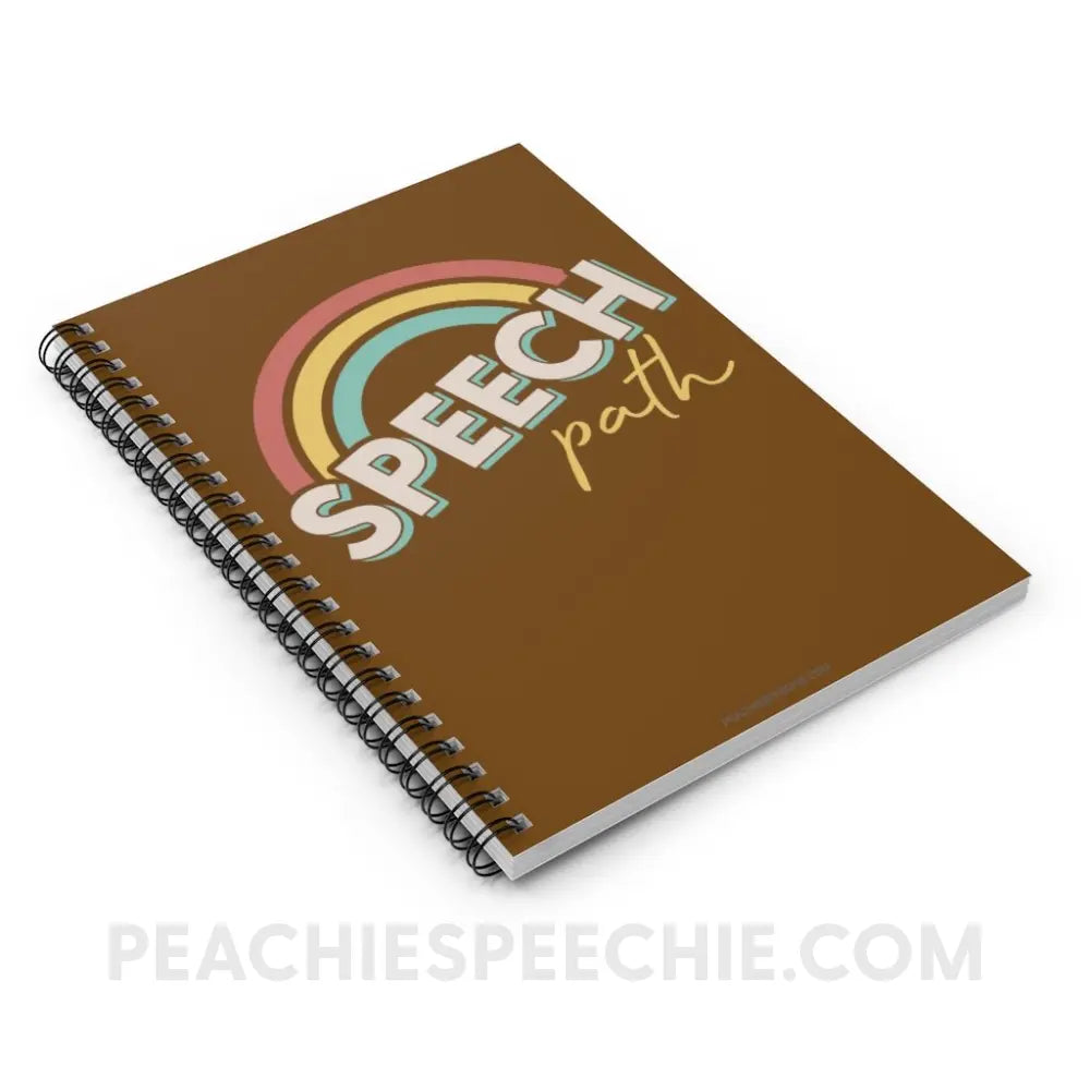 Speech Path Rainbow Notebook - Paper products peachiespeechie.com