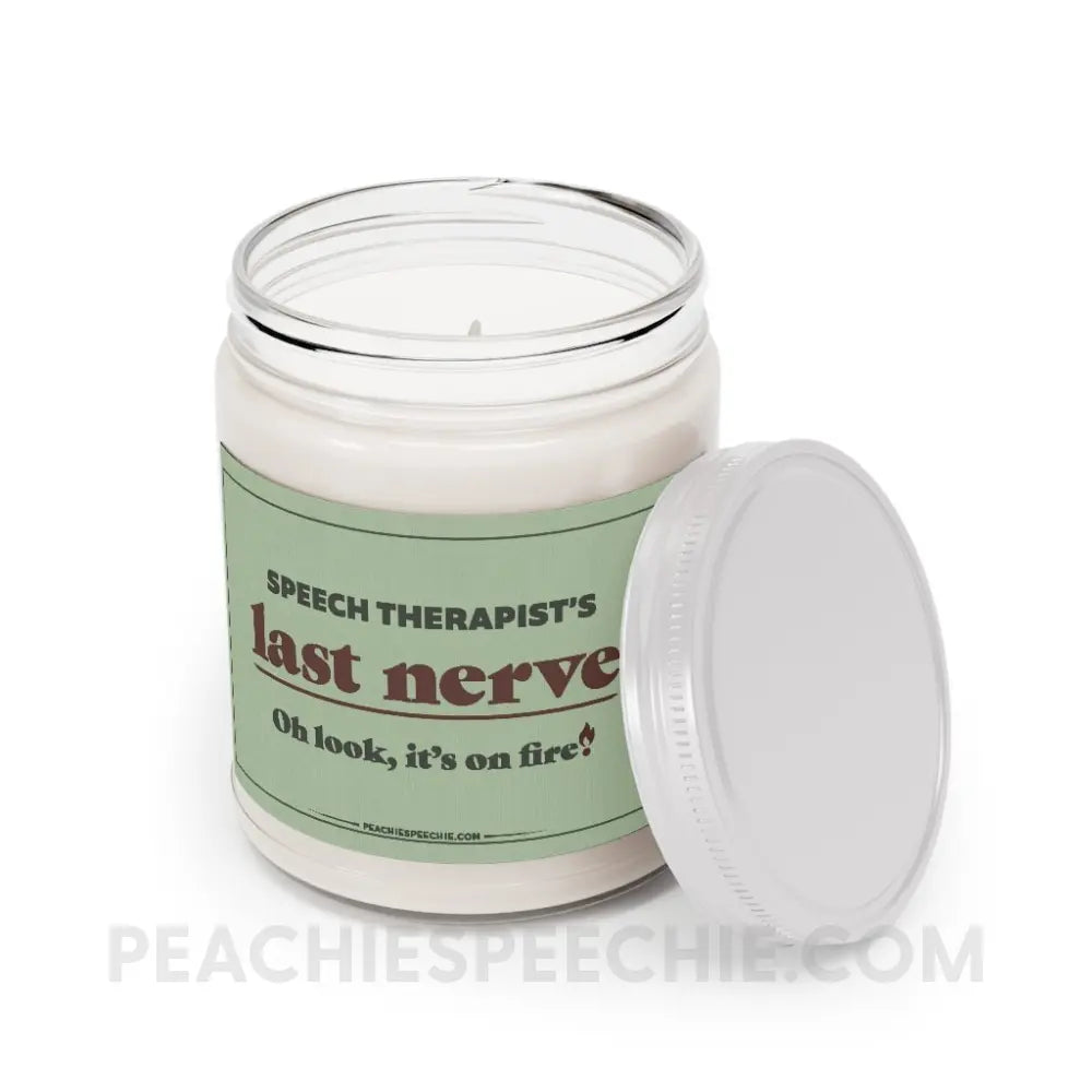 Speech Therapist’s Last Nerve Candle - Home Decor peachiespeechie.com