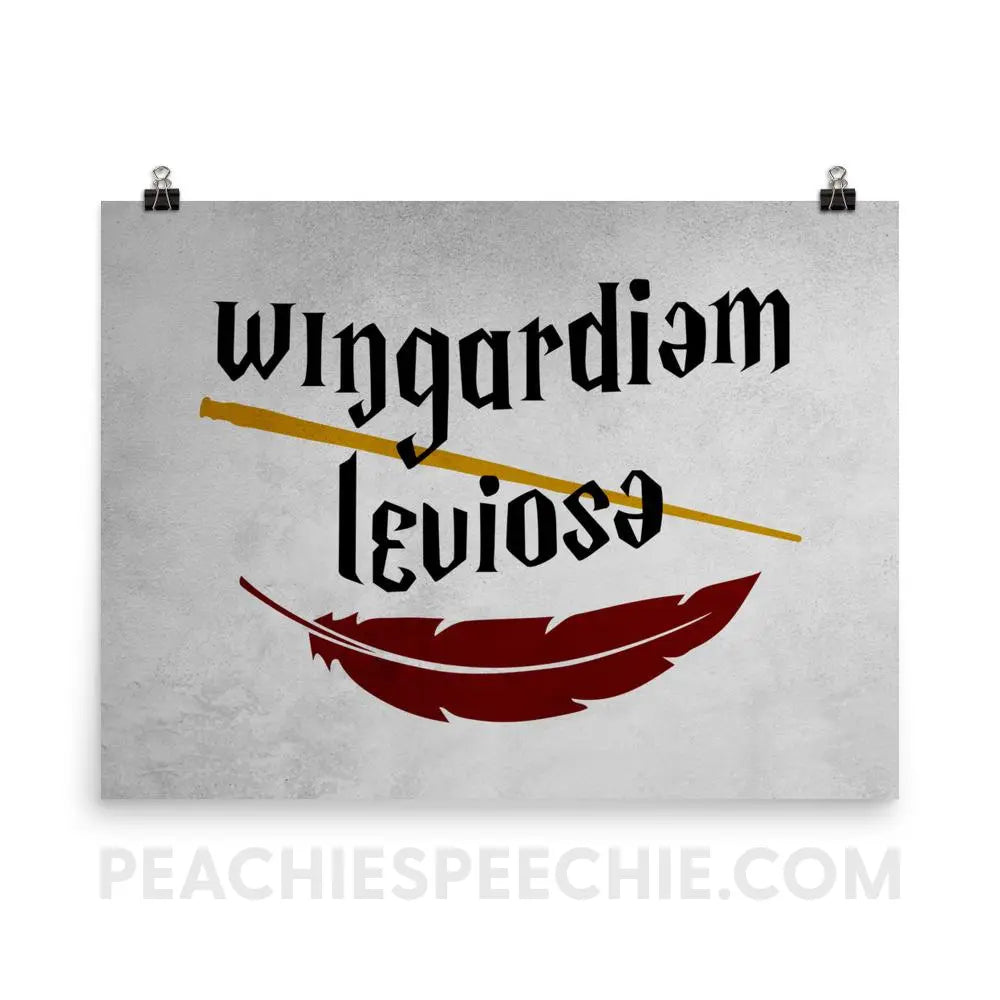 Wingardium Leviosa Poster - 18×24 - Posters peachiespeechie.com