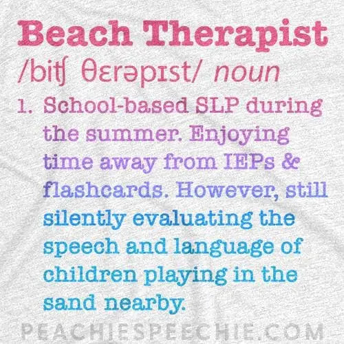 Beach Therapist Definition