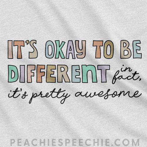 It’s Okay To Be Different