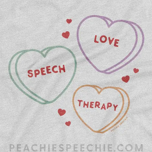 Love Speech Therapy Candy Hearts