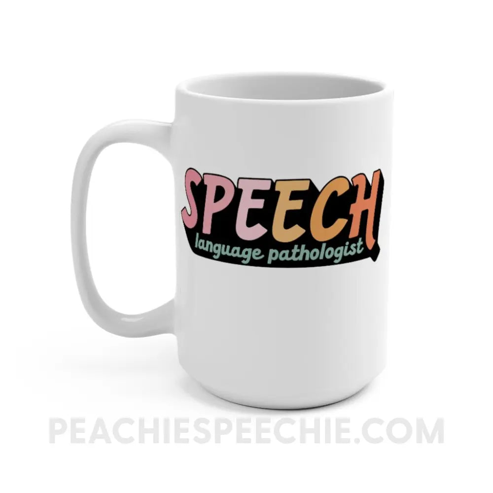 3D SLP Coffee Mug - 15oz - peachiespeechie.com