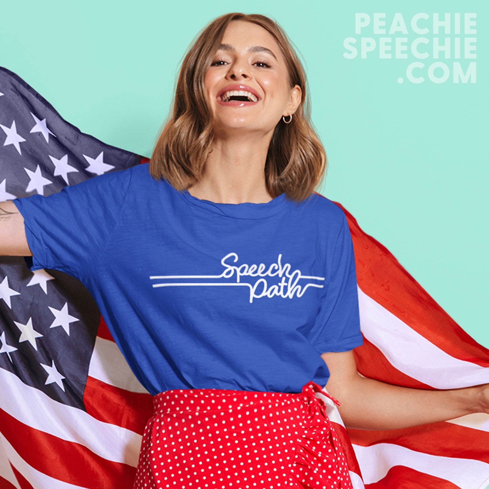 Peachie Speechie - Premium Soft Tee