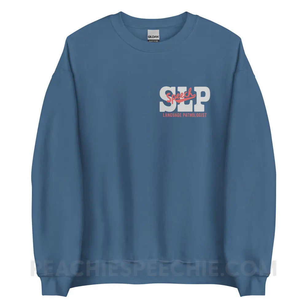 Active Speech Classic Sweatshirt - Indigo Blue / S - peachiespeechie.com