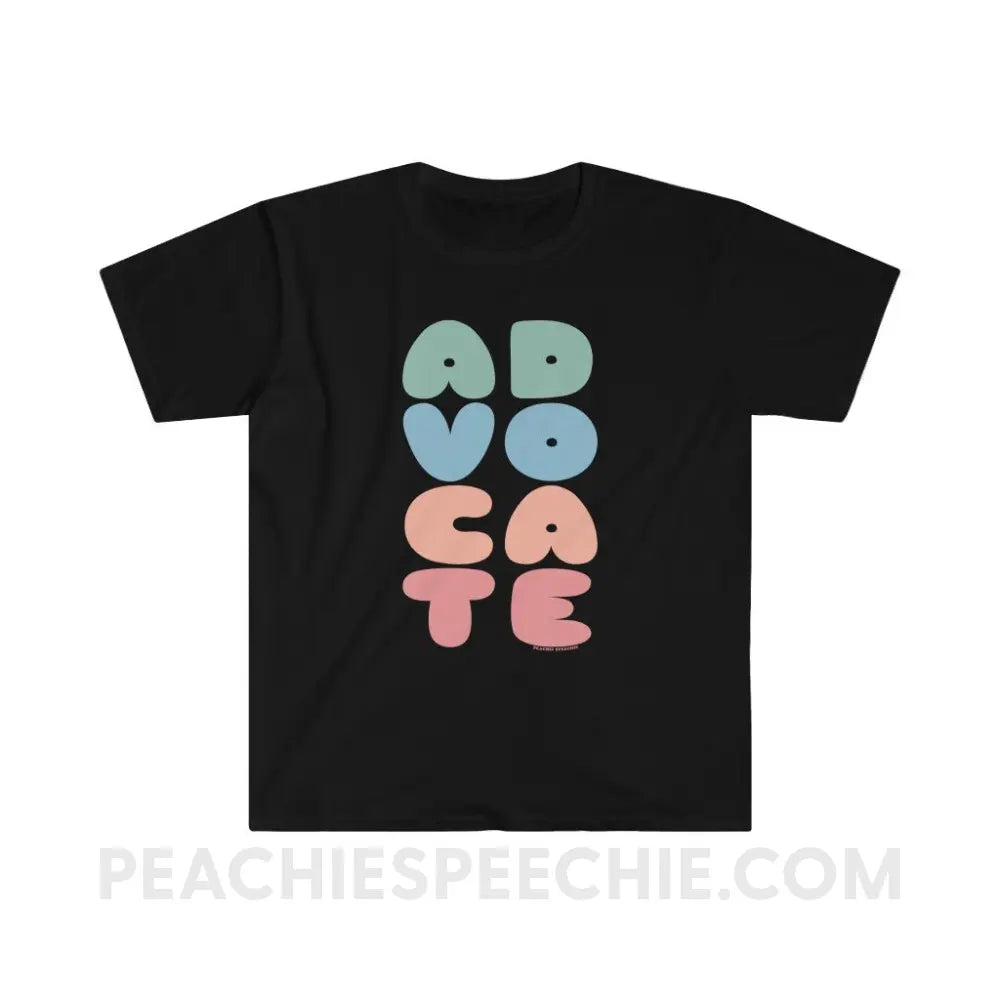 Advocate Classic Tee - Black / S - T-Shirt peachiespeechie.com