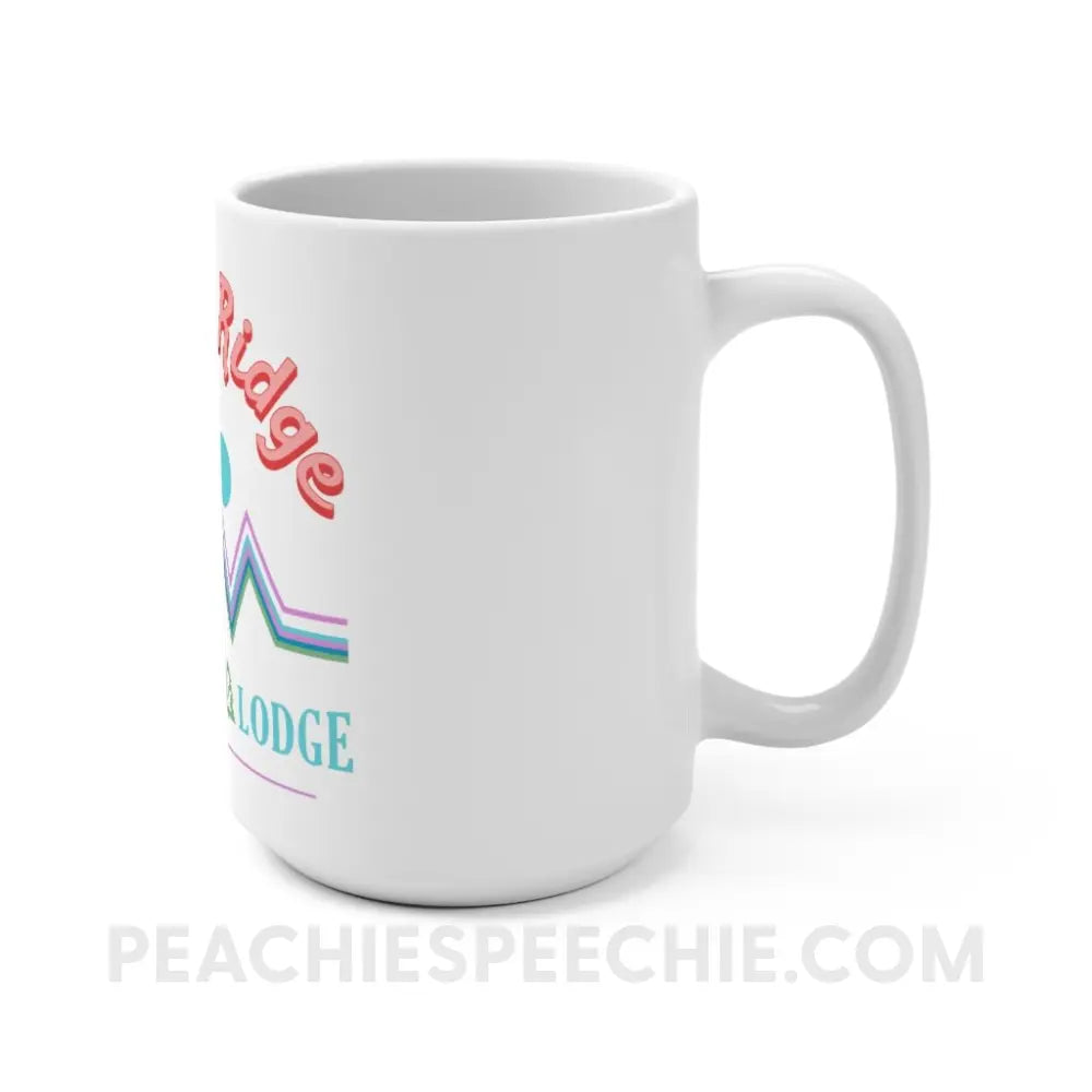 Alveolar Ridge Ski Resort & Lodge Coffee Mug - peachiespeechie.com