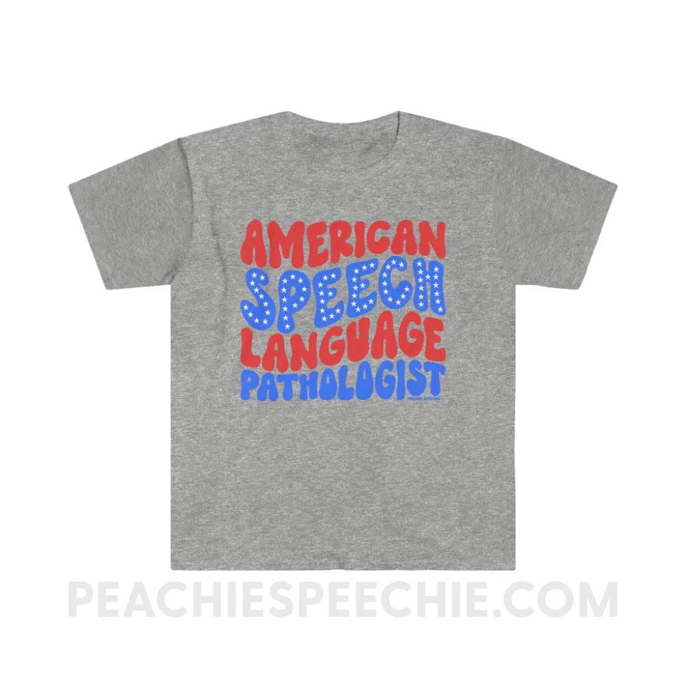 American Speech - Language Pathologist Classic Tee - Sport Grey / S T - Shirt peachiespeechie.com