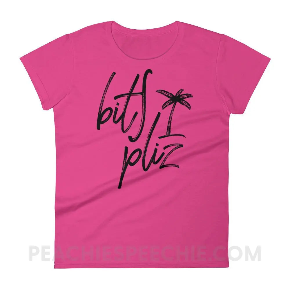 Beach Please Women’s Trendy Tee - T-Shirts & Tops peachiespeechie.com